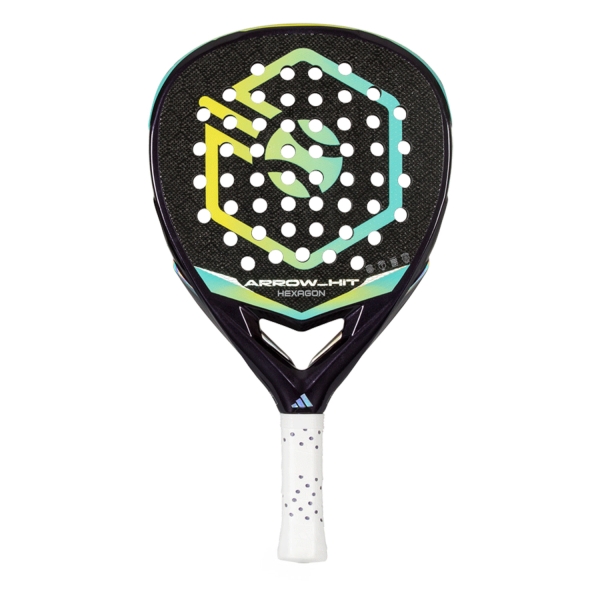Racchetta Padel adidas Arrow Hit adidas Arrow Hit Hexagon Cup Padel  Black/Purple/Light Green AR1AB4U19