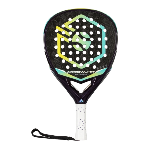 adidas Arrow Hit Hexagon Cup Padel - Black/Purple/Light Green