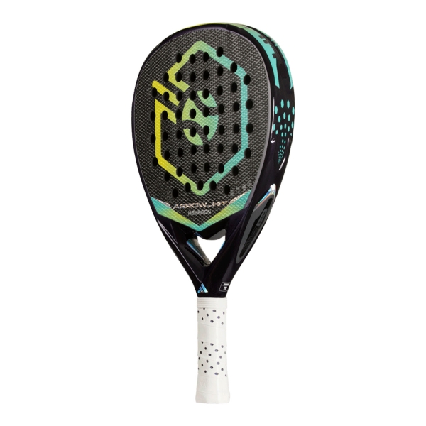 adidas Arrow Hit Hexagon Cup Padel - Black/Purple/Light Green