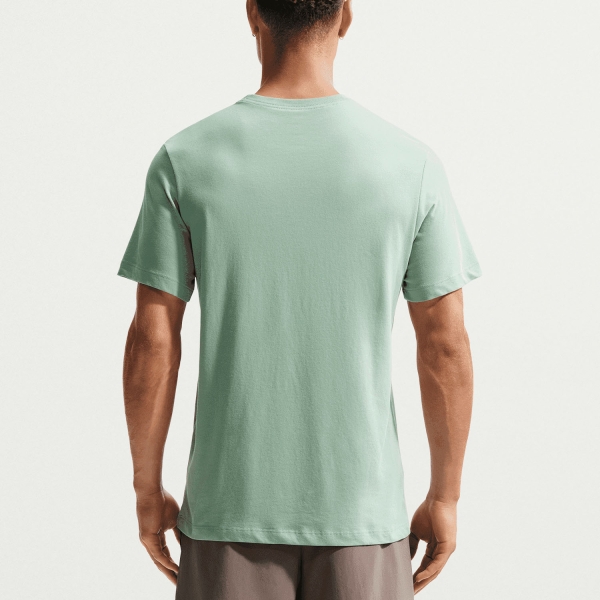 Nike Dri-FIT Court Logo Maglietta - Steam/Black