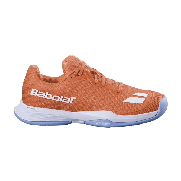 Junior Tennis Shoes Babolat Jet Mach 3 Clay Junior  Melon 33S26887A5081
