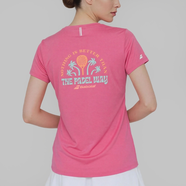 Babolat Performance T-Shirt - Sun Kissed Coral