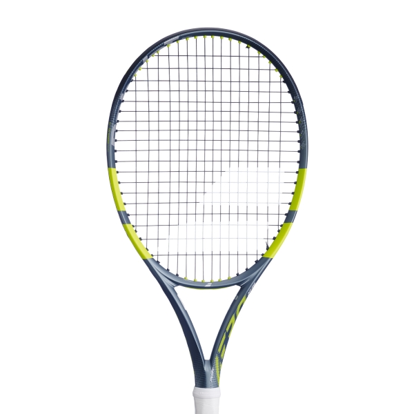 Babolat Junior Tennis Racket Babolat Pure Aero 26 Junior  Metallic Grey/Fluo Yellow 140520