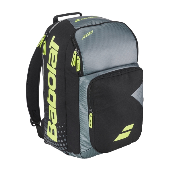  Babolat Pure Aero Backpack  Metallic Grey/Black/Fluo Yellow 753114100
