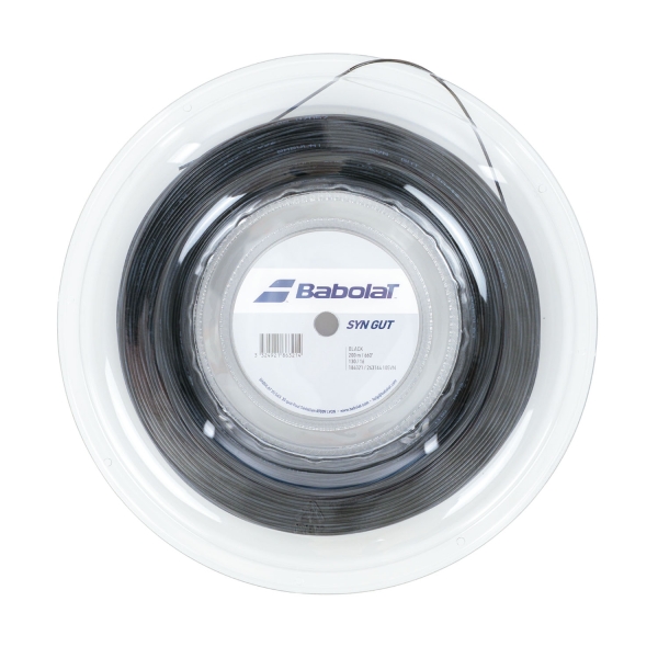 Corde Multifilamento Babolat Syn Gut 1.30 Matassa 200 m  Black 243144105130
