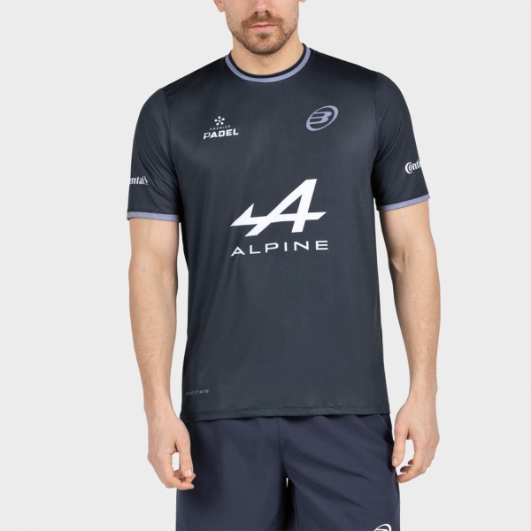 Camisetas de Tenis Hombre Bullpadel Prior CH Camiseta  Azul Marino/Azul Atomico Vigore 448811004