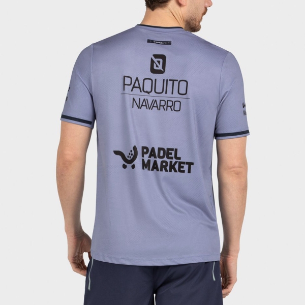 Bullpadel Prior PN Camiseta - Azul Atomico Vigore/Negro