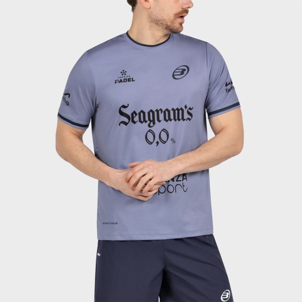 Bullpadel Prior PN Camiseta - Azul Atomico Vigore/Negro