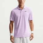 Nike Dri-FIT Solid Logo Polo - Violet Mist/Black