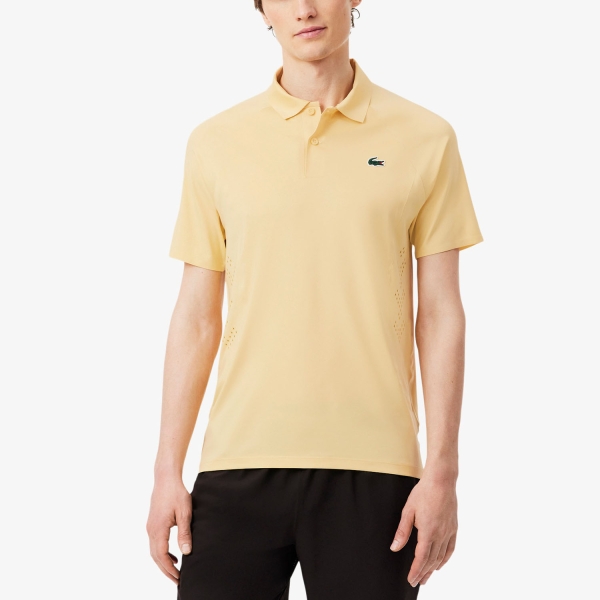 Men's Tennis Polo Lacoste X Novak Djokovic Tech Polo  Jaune DH9986ZCM