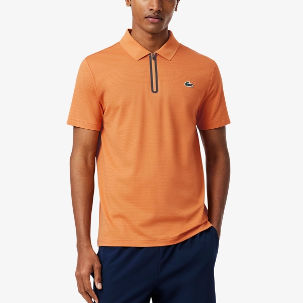 Polo Tennis Uomo Lacoste Ultra Dry Pro Polo  Orange DH9992IY0