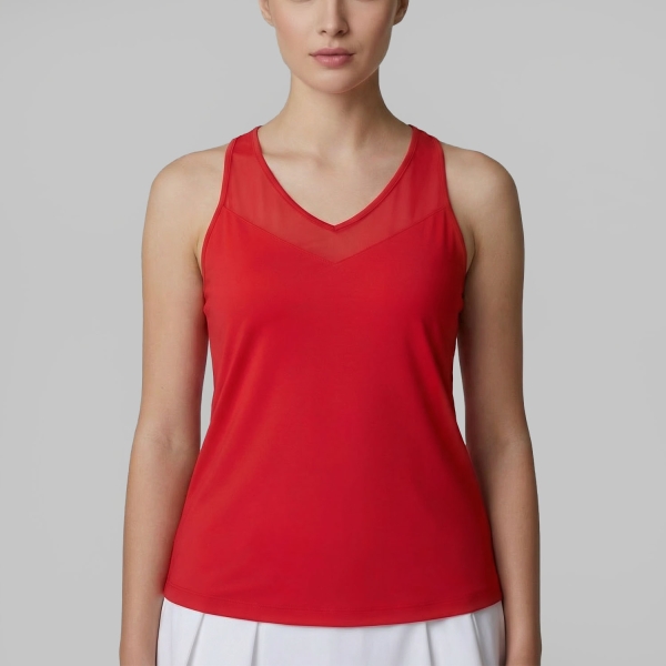 Women`s Tennis Tanks Fila Angelika Tank  Red FBL251352500