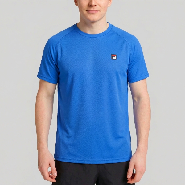 Camisetas de Tenis Hombre Fila Holger Camiseta  Simply Blue FBM2513301100