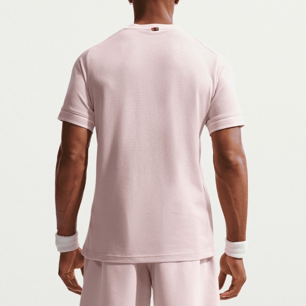 Nike Court Heritage Logo T-Shirt - Silt Red