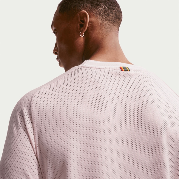 Nike Court Heritage Logo T-Shirt - Silt Red