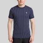 Fila BB Stripes Camiseta - Navy/White