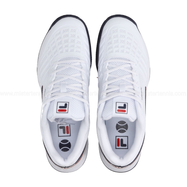 Fila Axilus FX Clay - White/Red Comb