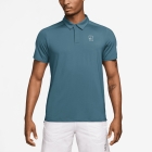 Nike Court Advantage Polo - Smokey Blue/White