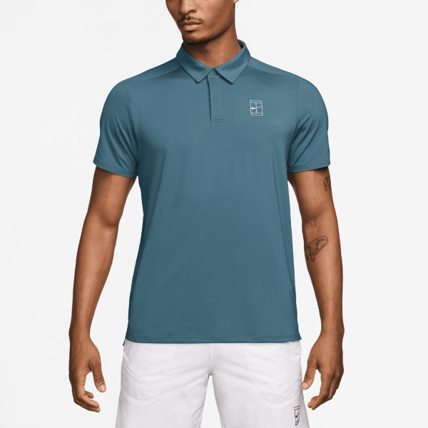Polo Tenis Hombre Nike Court Advantage Polo  Smokey Blue/White FZ6907006
