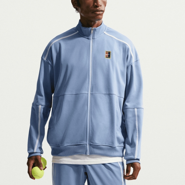 Men's Tennis Jackets Nike Court Heritage Jacket  Work Blue FZ6925486