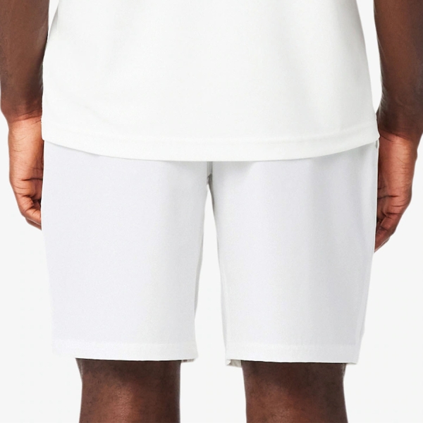 Lacoste X Novak Djokovic 9in Shorts - Blanc/Marron