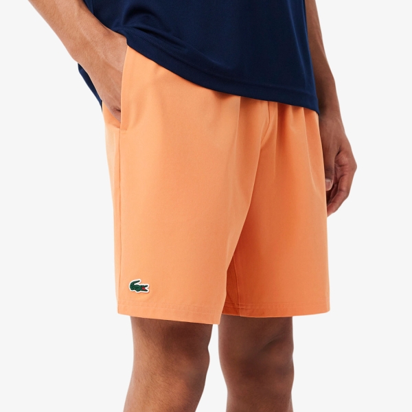 Pantaloncini Tennis Uomo Lacoste X Novak Djokovic 9in Pantaloncini  Orange GH74134AF