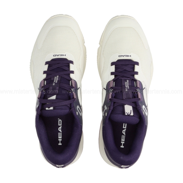 HEAD Motion Team 1.5 Padel - Chalk White/Purple Night
