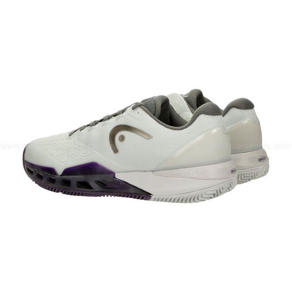 HEAD Revolt Pro 5.0 Clay - Light Grey/Purple Night