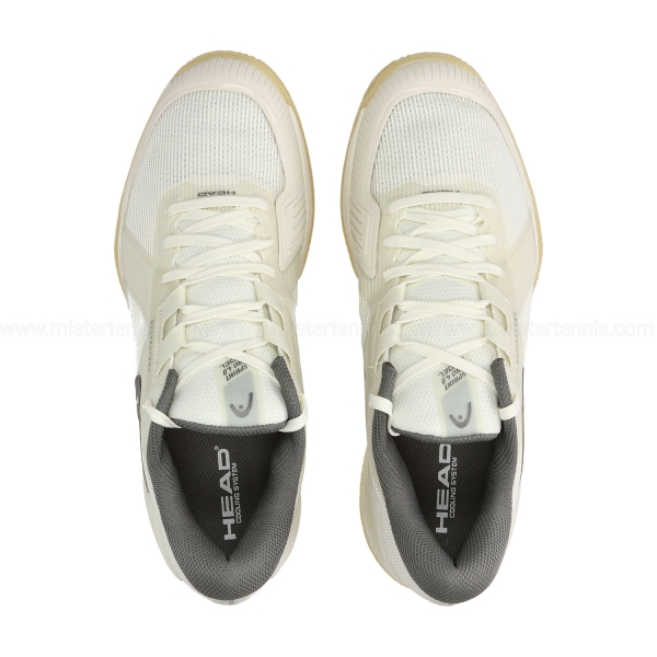 HEAD Sprint Pro 4.0 Padel - Chalk White/Dark Grey
