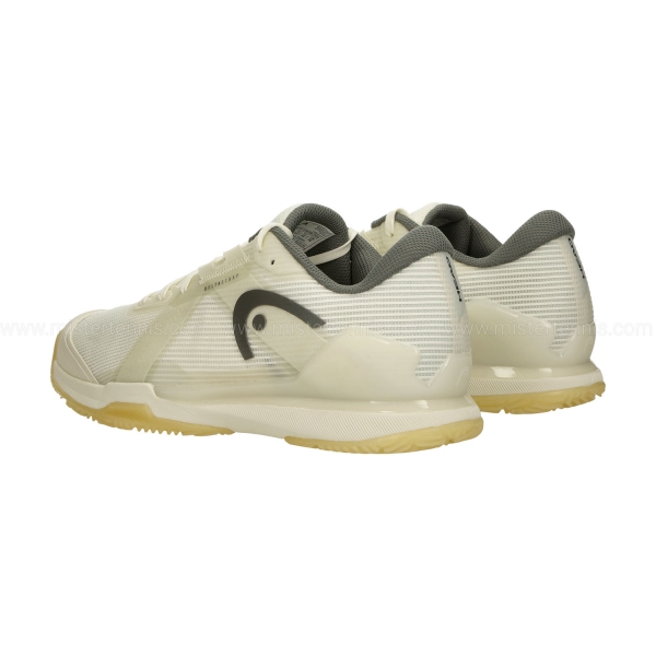 HEAD Sprint Pro 4.0 Padel - Chalk White/Dark Grey