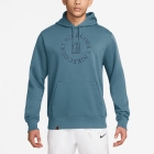 Nike Court Dri-FIT Heritage Hoodie - Smokey Blue/New Slate Nike Court Dri-FIT Heritage Hoodie - Smokey Blue/New Slate