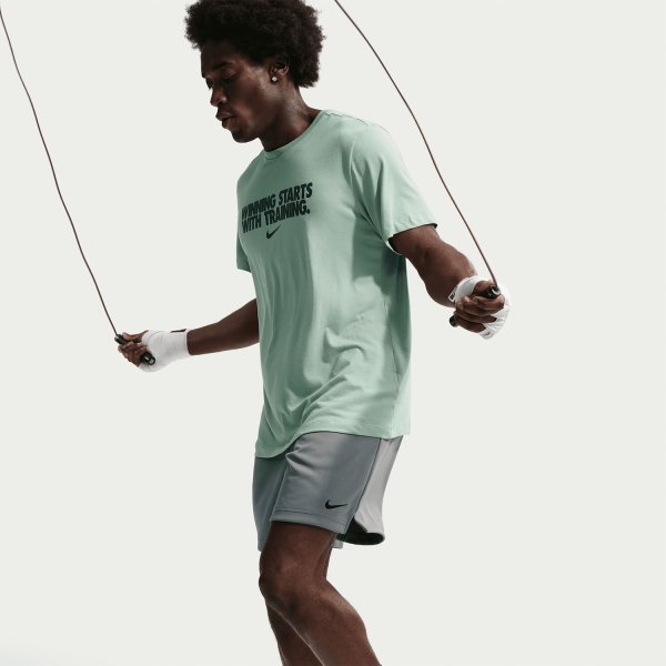 Nike Winning Maglietta - Steam/Dark Smoke Grey