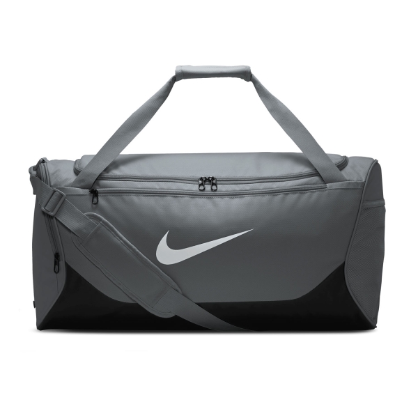 Nike Brasilia Medium Duffle - Smoke Grey/Black/White