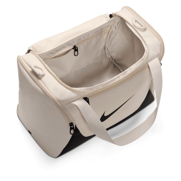 Nike Brasilia Mini Duffle Bag - Light Bone/Black