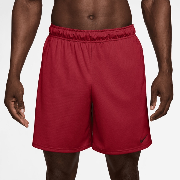 Pantalones Cortos Tenis Hombre Nike Flex 7in Shorts  Tough Red/Black IF2177608