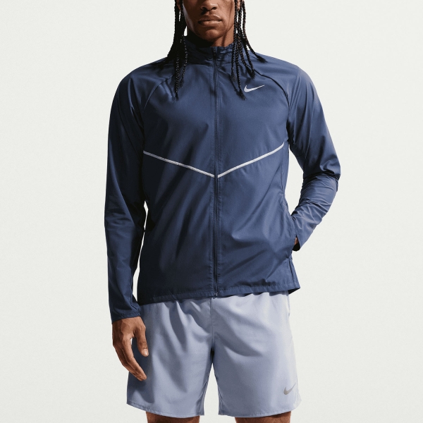  Nike Repel Miler UV Giacca  Midnight Navy/Reflective Silver IF2369410