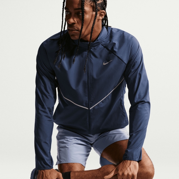 Nike Repel Miler UV Jacket - Midnight Navy/Reflective Silver