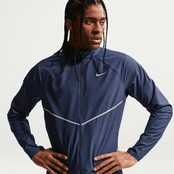 Nike Repel Miler UV Jacket - Midnight Navy/Reflective Silver