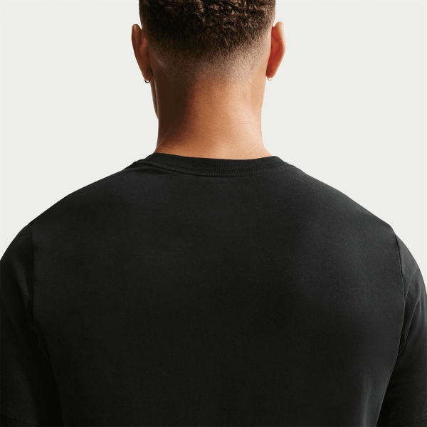 Nike Court Graphic Paris T-Shirt - Black