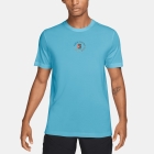 Nike Court Dri-FIT Heritage T-Shirt - Blue Gaze