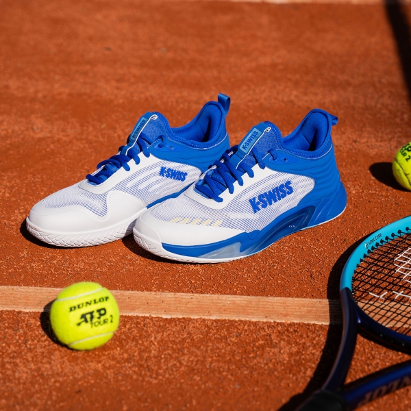 K-Swiss Hypercourt Pinnacle - White/Dazzling Blue/Baltic Sea