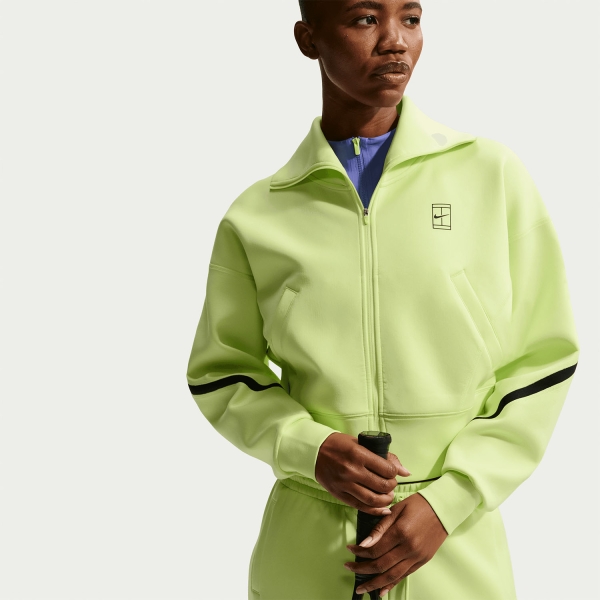 Nike Court Advantage Giacca - Light Lemon Twist/Black