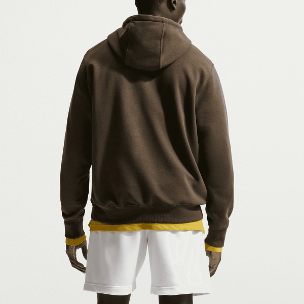 Nike Court Dri-FIT Heritage Sudadera - Dark Hazel/Saffron Quartz