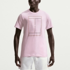 Nike Court Heritage Camiseta - Pink Foam
