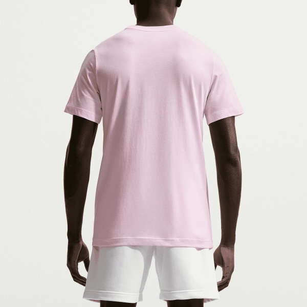 Nike Court Heritage Camiseta - Pink Foam