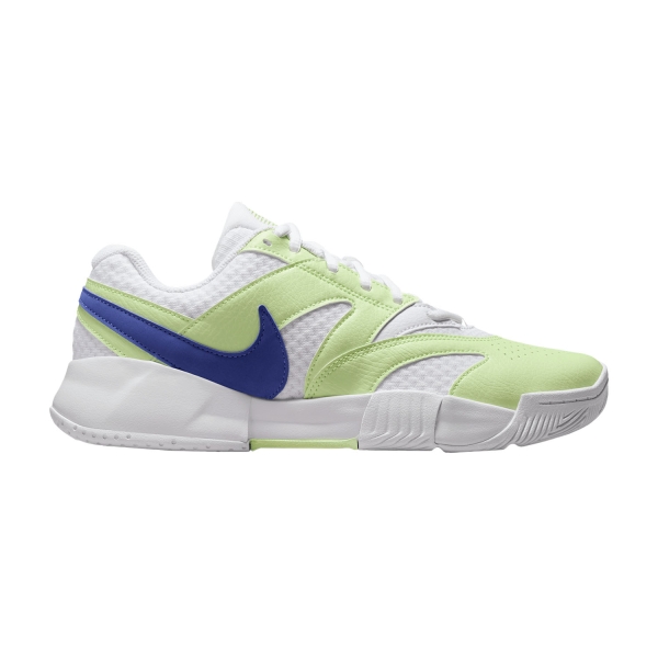 Scarpe Tennis Uomo Nike Court Lite 4 HC  White/Sapphire/Light Liquid Lime FD6575111