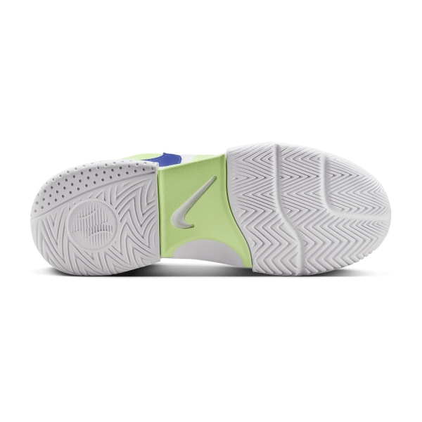 Nike Court Lite 4 HC - White/Sapphire/Light Liquid Lime