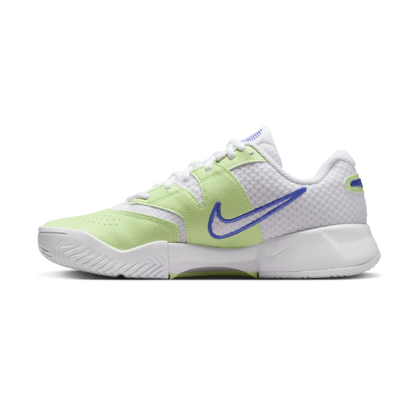 Nike Court Lite 4 HC - White/Sapphire/Light Liquid Lime