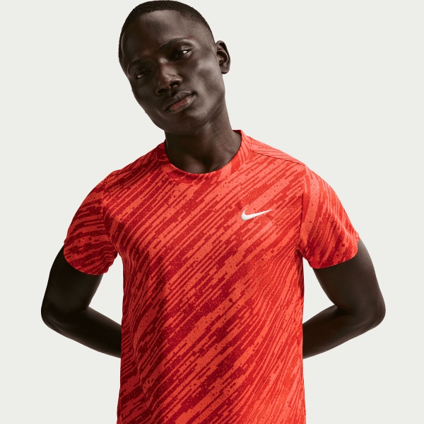 Nike Court Victory Printed Camiseta - Turf Orange/White