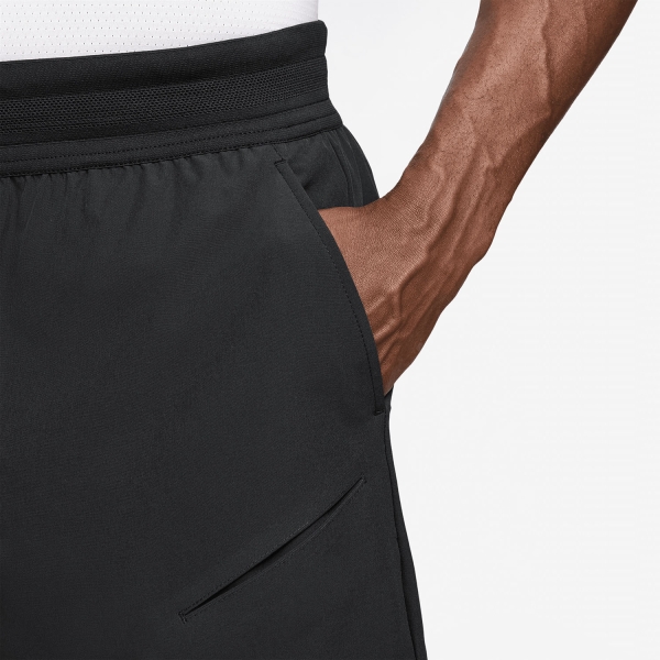 Nike Dri-FIT Court Slam 6in Pantaloncini - Black/Mean Green/White